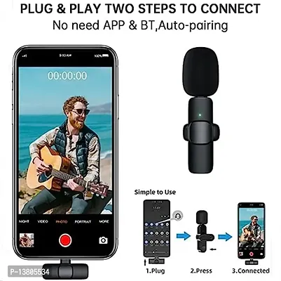 Mcsmi K8 Wireless Collar Mic iPh-thumb0