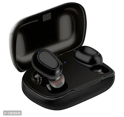 Stonx L21 Wireless Earphones Bluetooth 5.0 Headphones Mini Stereo Earbuds Sport Headset Bass Sound Built-in Micphone Black-thumb0