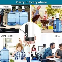 Stonx Automatic Wireless Water Bottle Can Dispenser Pump with Rechargeable Battery for 20 Litre Bottle Can with Portable USB Charging Cable Brew-thumb3