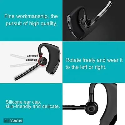 Stonx V8 Wireless Headset Earbuds Sports Headset Bluetooth Headset (Black)-thumb4