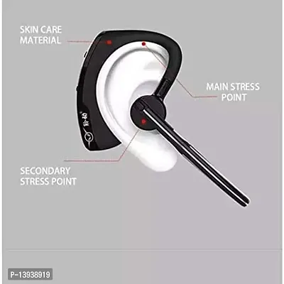 Stonx V8 Wireless Headset Earbuds Sports Headset Bluetooth Headset (Black)-thumb3