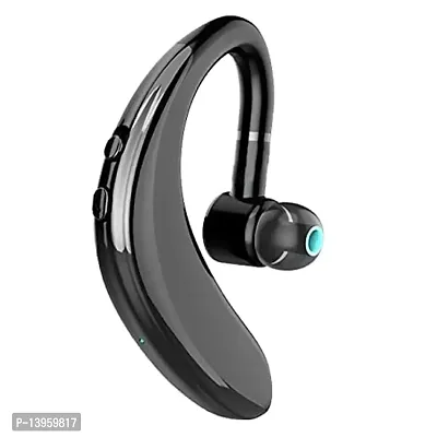 Mcsmi Wireless In Ear Headset S109 Bluetooth v5.0 Ear Clip 16 Hours of Calling with 1 Hour Charge for Music,Calling,Sports Earbuds Single Ear Headphone for All Smartphones