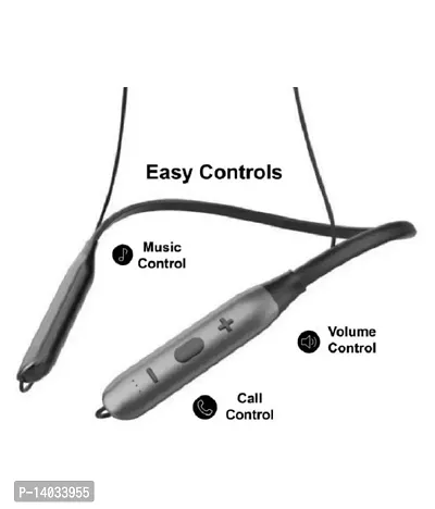 Mcsmi Neckband Wireless With Mic Headphones/Earphones