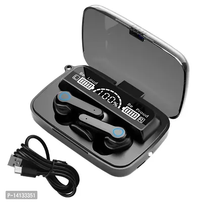 M19 Wireless Earbuds TWS 5.1 Large Screen Dual LED Digital Display Touch Bluetooth Headphones Mini Compact Portable Sports Waterproof Stereo In Ear Earphones