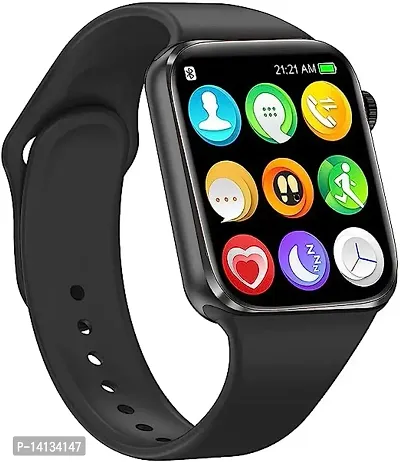 Stonx T-500 S8 Series Smart Watch Sleep Monitor, Distance Tracker, Calendaring, Sedentary Reminder, Text Messaging, Pedometer, Calorie Tracker, Heart Rate Monitor Smartwatch (Black)-thumb0