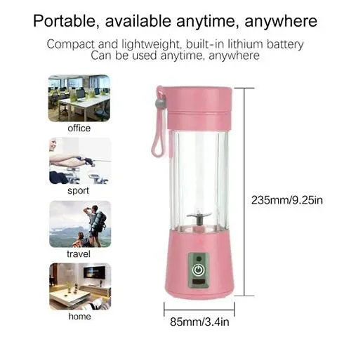 Plastic Hand Juicer Portable Blender, Rechargeable Pers