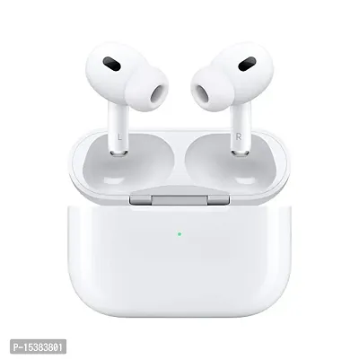 Airpods Pro with MagSafe Charging Case Bluetooth Headset (White, True Wireless)-thumb0