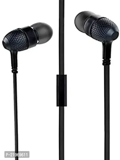 Ear Wired Earphones with Mic, 3.5mm Audio Jack-thumb0