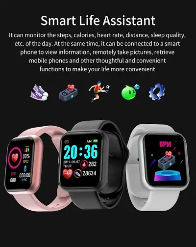 Smart Watch With Bluetooth Calling, Fitness Tracker