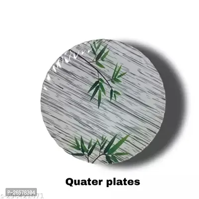 Green Leaf Quater Plate