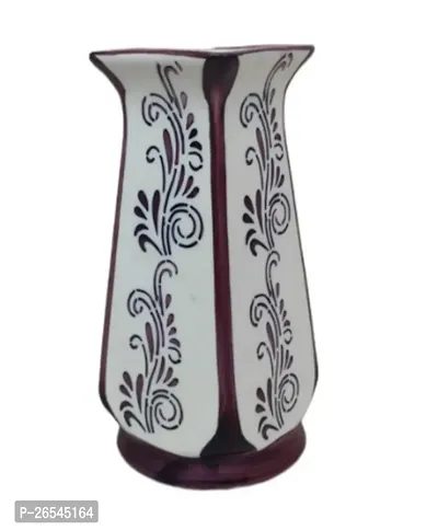 Ceramic Flower Vase Size 7 Inch Set of 2-thumb0