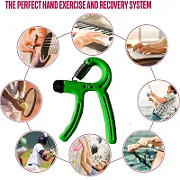 Grip Strength Trainer Hand Grip Exerciser Strengthener with Adjustable Resistance, Forearm Strengthener, Hand Exerciser for Muscle Building and Injury Recovery-thumb4