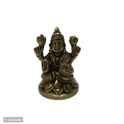 Brass Lakshmi Ji Statue Figurine