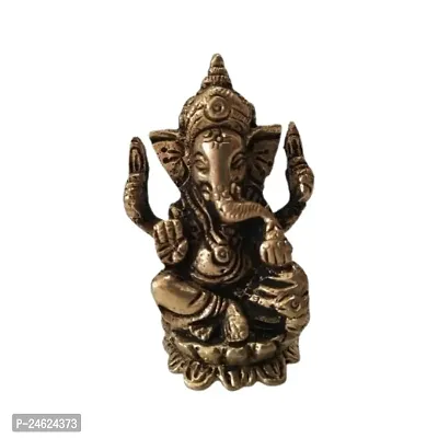Brass Ganesha Ji Statue Figurine