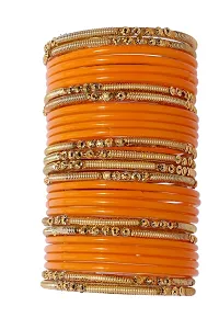 Shubhlaxmi glass bangle set fancy bangle set for women  girls (pack of 28)-thumb2