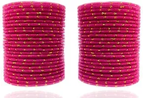 SHUBHLAXMI Glass Bangle Set (Pack of 48)-thumb1