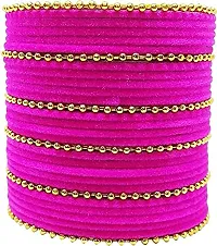 Shubhlaxmi glass bangle set fancy bangle set for women  Girls (pack of 60)-thumb1