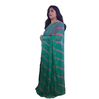 Stylish Chiffon Saree with Blouse Piece-thumb3