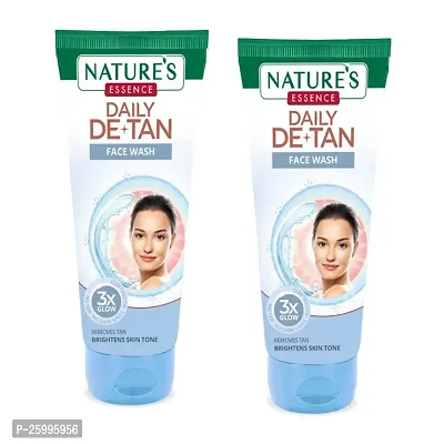 NATURES ESSENCE Daily De-Tan Face Wash, 100 ml (Pack of 2)-thumb0