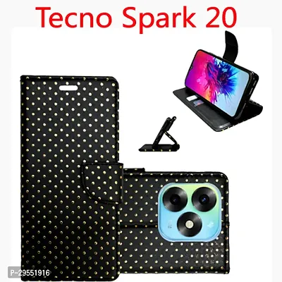 Toklot Flip Cover for Tecno Spark 20-thumb0