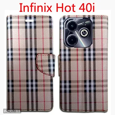 Toklot Flip Cover for Infinix Hot 40i-thumb0