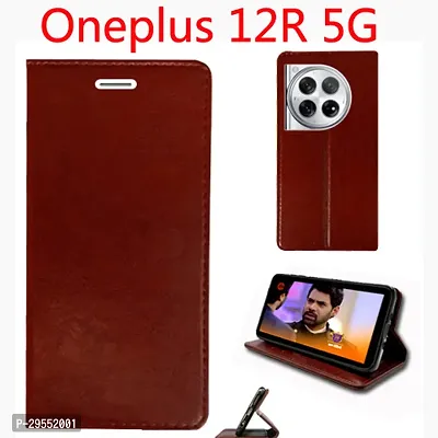 Toklot Flip Cover for Oneplus 12R 5G