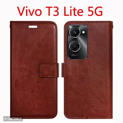 Toklot Flip Cover for Vivo T3 Lite 5G-thumb0