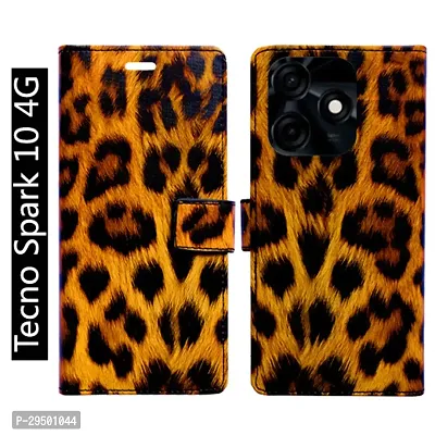 Toklot Flip Cover for Tecno Spark 10 4G-thumb0