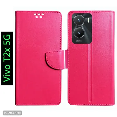 Realgo Flip Cover for Vivo T2x 5G