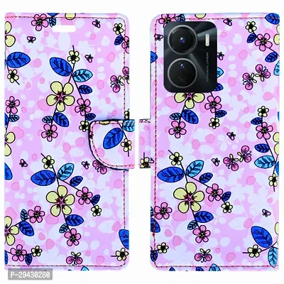 Stylish  Flip Cover for Vivo Y16 4G