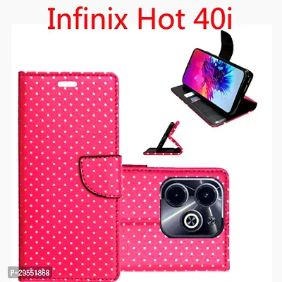 Toklot Flip Cover for Infinix Hot 40i-thumb0