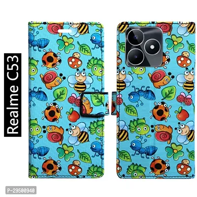 Toklot Flip Cover for Realme C53