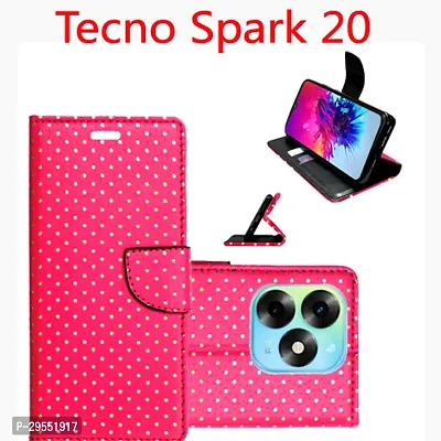 Toklot Flip Cover for Tecno Spark 20-thumb0