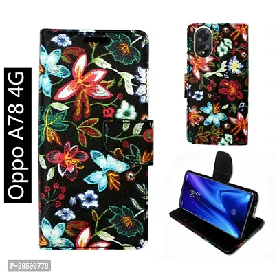 Toklot Flip Cover for Oppo A78 4G