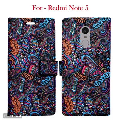 Trendy Mobile Flip Cover For Mi Redmi Note 5