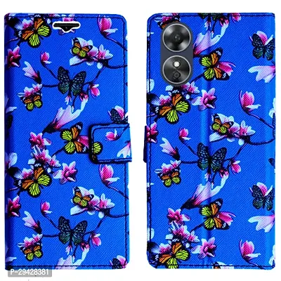 Stylish  Flip Cover for Oppo A17-thumb0