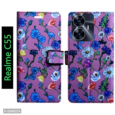 Toklot Flip Cover for Realme C55