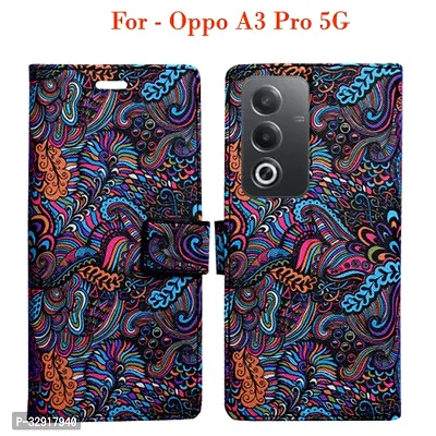 Toklot Flip Cover For Oppo A3 Pro 5G-thumb0