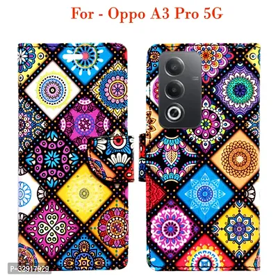 Toklot Flip Cover For Oppo A3 Pro 5G-thumb0