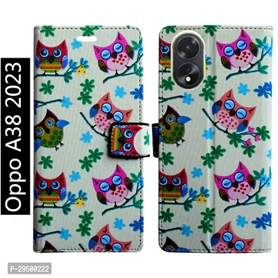 Toklot Flip Cover for Oppo A38 2023