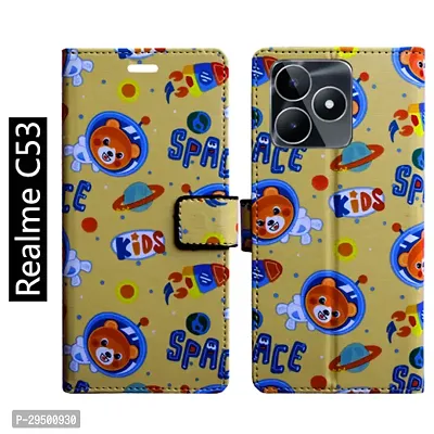 Toklot Flip Cover for Realme C53