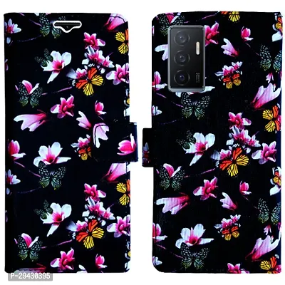 Stylish  Flip Cover for Vivo Y75 4G