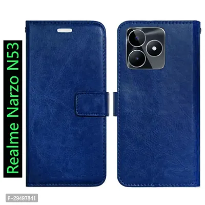 Realgo Flip Cover for Realme Narzo N53-thumb0