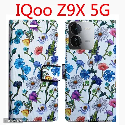 Stylish Flip Cover for Iqoo Z9X 5G