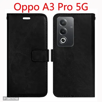 Toklot Flip Cover for Oppo A3 Pro 5G