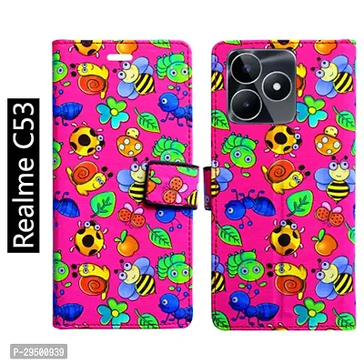 Toklot Flip Cover for Realme C53