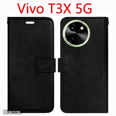 Toklot Flip Cover for Vivo T3X 5G-thumb0