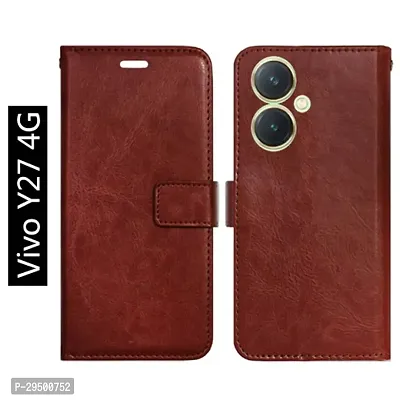 Toklot Flip Cover for Vivo Y27 4G