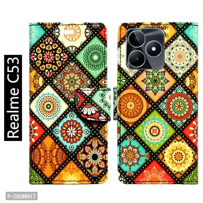 Toklot Flip Cover for Realme C53