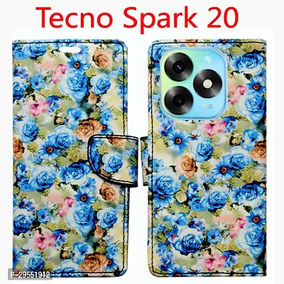 Toklot Flip Cover for Tecno Spark 20-thumb0